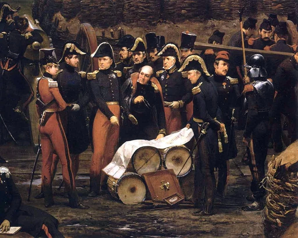  3-Assedio della cittadella di Anversa, 22 dicembre 1832-dettaglio - Versailles 